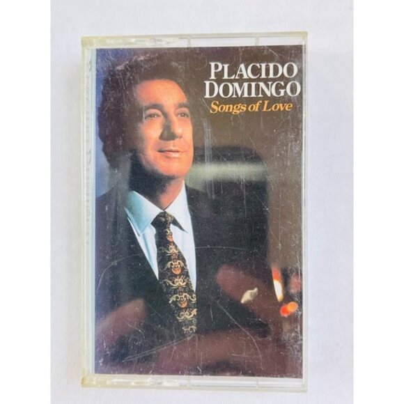 Placido Domingo ongs of Love Cassette Tape 1995 CEMA Special Markets - Picture 1 of 6